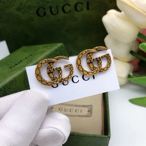 Replica Gucci Earrings For Women #1441037 $25.00 USD for Wholesale