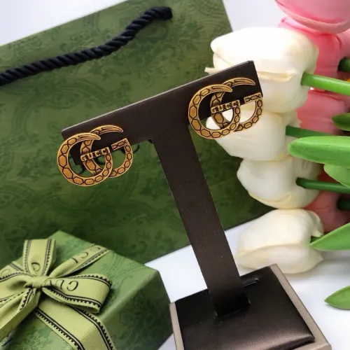 Replica Gucci Earrings For Women #1441037 $25.00 USD for Wholesale