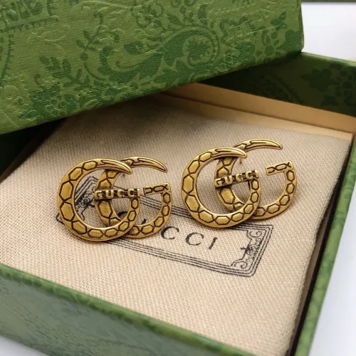 Replica Gucci Earrings For Women #1441037 $25.00 USD for Wholesale