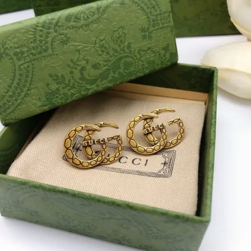 Replica Gucci Earrings For Women #1441037 $25.00 USD for Wholesale