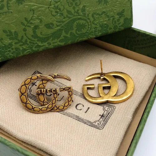Replica Gucci Earrings For Women #1441037 $25.00 USD for Wholesale