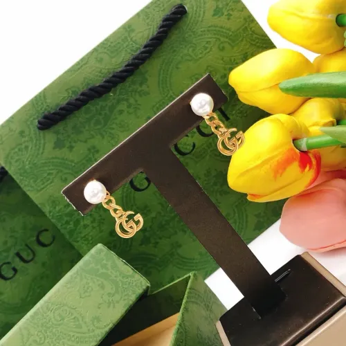 Replica Gucci Earrings For Women #1441046 $27.00 USD for Wholesale