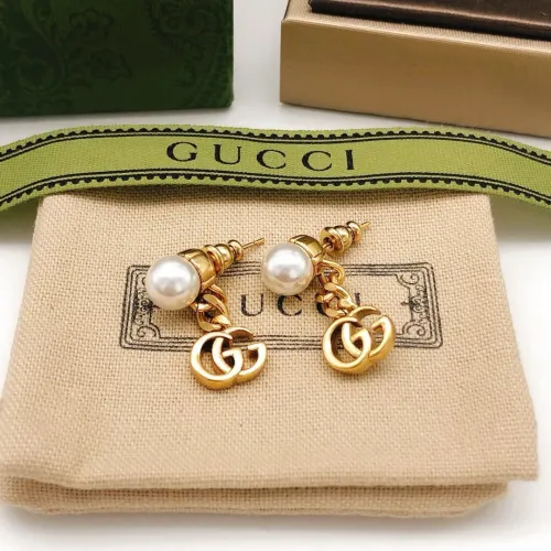 Replica Gucci Earrings For Women #1441046 $27.00 USD for Wholesale