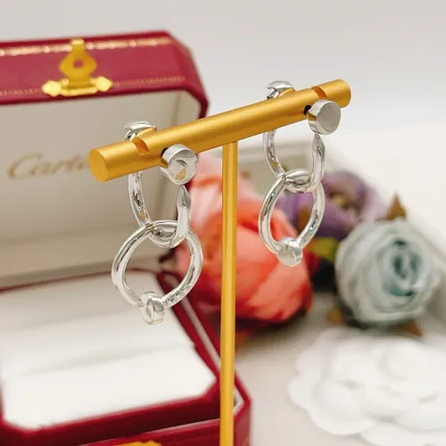Replica Cartier Earrings For Women #1441051 $34.00 USD for Wholesale
