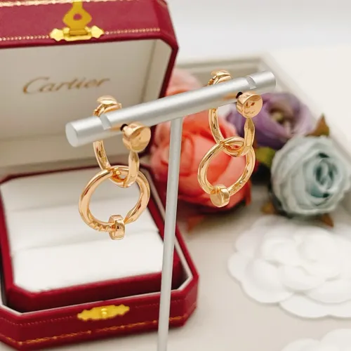 Replica Cartier Earrings For Women #1441052 $34.00 USD for Wholesale