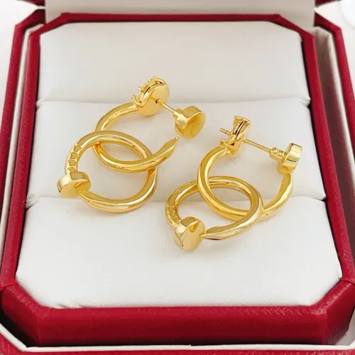 Replica Cartier Earrings For Women #1441053 $34.00 USD for Wholesale