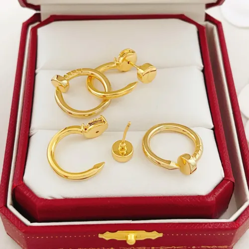 Replica Cartier Earrings For Women #1441053 $34.00 USD for Wholesale