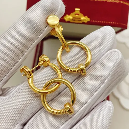 Replica Cartier Earrings For Women #1441053 $34.00 USD for Wholesale