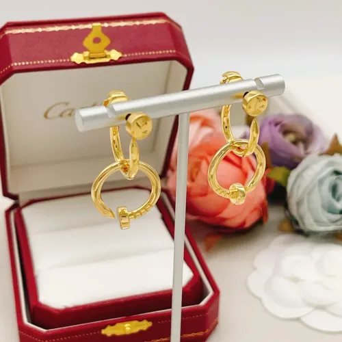 Replica Cartier Earrings For Women #1441053 $34.00 USD for Wholesale