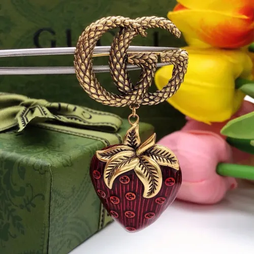Replica Gucci Brooches For Women #1441069 $29.00 USD for Wholesale