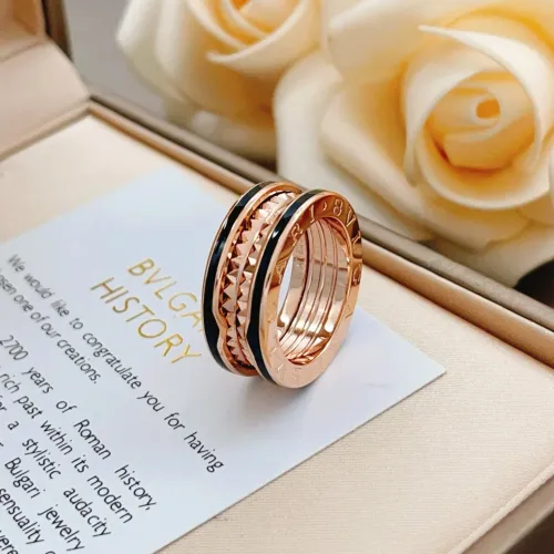 Cheap Bvlgari Rings In Rose Gold #1441085, $$32.00 USD On Bvlgari Rings