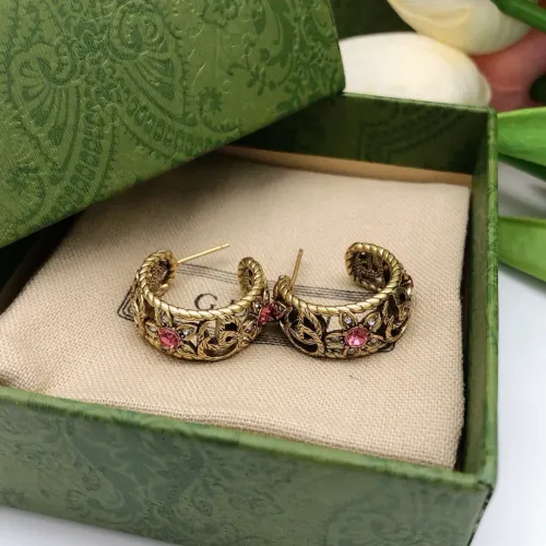 Replica Gucci Earrings For Women #1441112 $27.00 USD for Wholesale