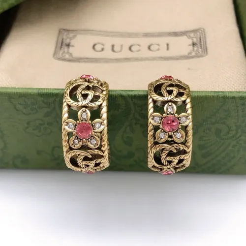 Replica Gucci Earrings For Women #1441112 $27.00 USD for Wholesale