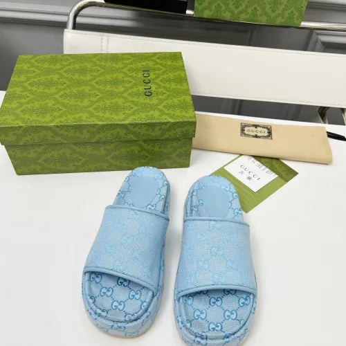 Replica Gucci Slippers For Women #1441435 $80.00 USD for Wholesale