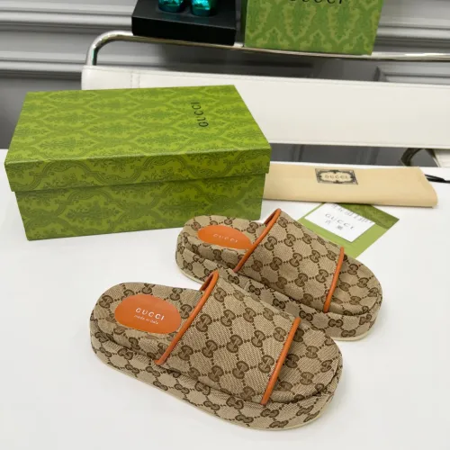 Replica Gucci Slippers For Women #1441436 $80.00 USD for Wholesale