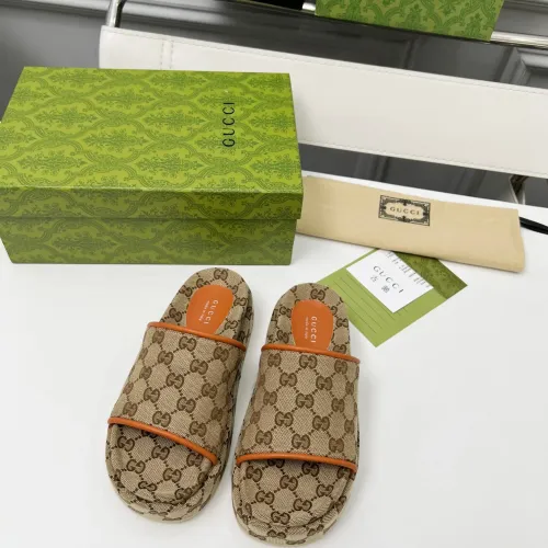 Replica Gucci Slippers For Women #1441436 $80.00 USD for Wholesale