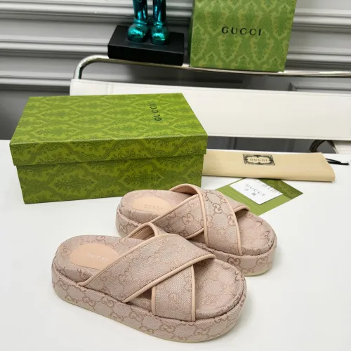 Replica Gucci Slippers For Women #1441437 $80.00 USD for Wholesale