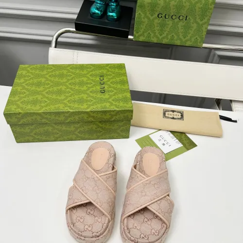 Replica Gucci Slippers For Women #1441437 $80.00 USD for Wholesale