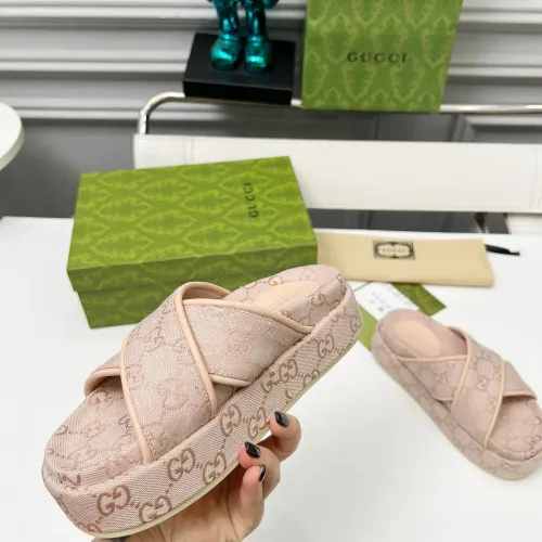 Replica Gucci Slippers For Women #1441437 $80.00 USD for Wholesale