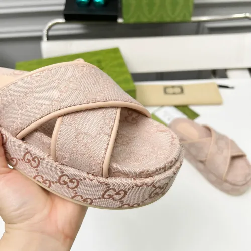 Replica Gucci Slippers For Women #1441437 $80.00 USD for Wholesale