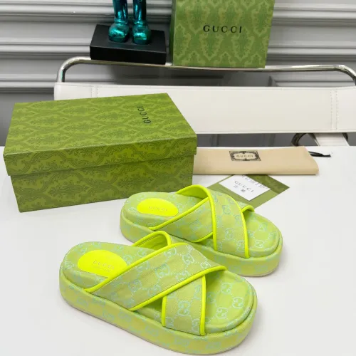 Replica Gucci Slippers For Women #1441438 $80.00 USD for Wholesale