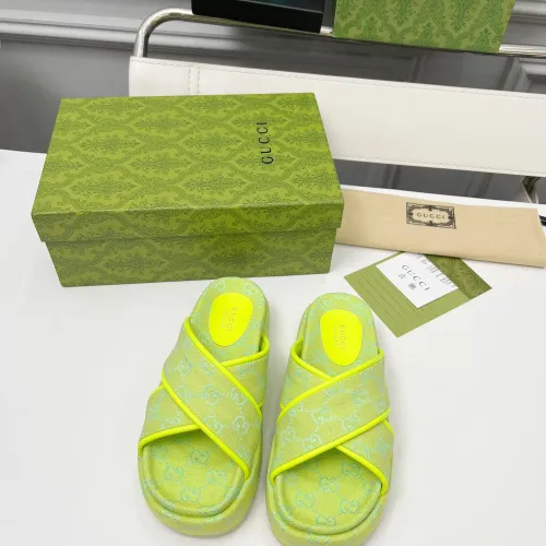 Replica Gucci Slippers For Women #1441438 $80.00 USD for Wholesale
