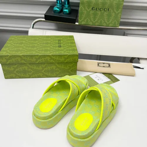 Replica Gucci Slippers For Women #1441438 $80.00 USD for Wholesale