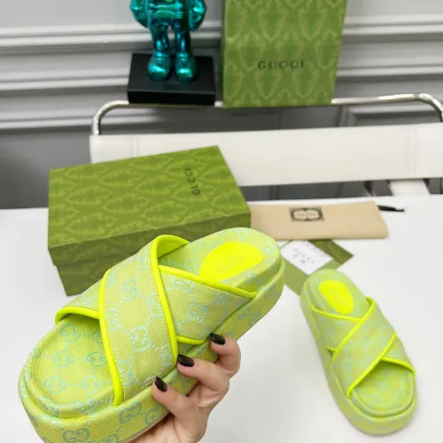 Replica Gucci Slippers For Women #1441438 $80.00 USD for Wholesale