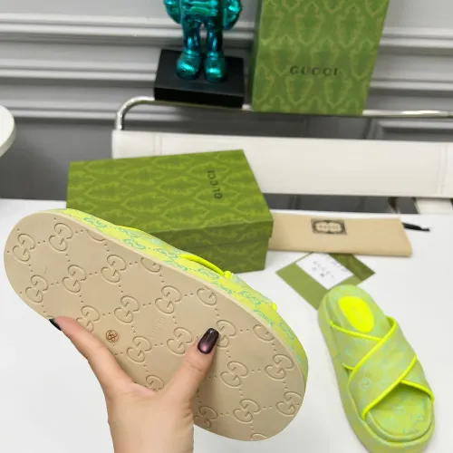 Replica Gucci Slippers For Women #1441438 $80.00 USD for Wholesale