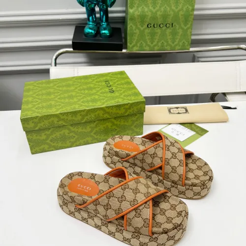 Replica Gucci Slippers For Women #1441439 $80.00 USD for Wholesale