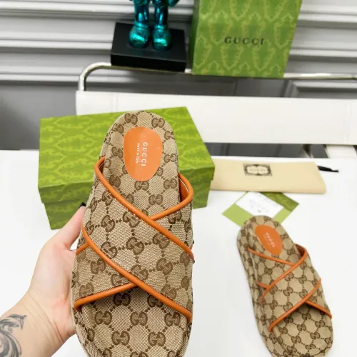 Replica Gucci Slippers For Women #1441439 $80.00 USD for Wholesale