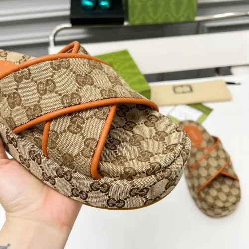 Replica Gucci Slippers For Women #1441439 $80.00 USD for Wholesale