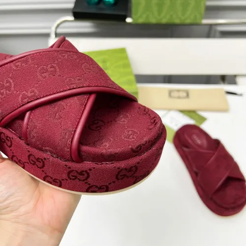 Replica Gucci Slippers For Women #1441440 $80.00 USD for Wholesale