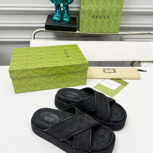 Replica Gucci Slippers For Women #1441441 $80.00 USD for Wholesale