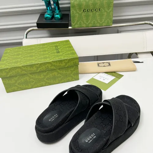 Replica Gucci Slippers For Women #1441441 $80.00 USD for Wholesale