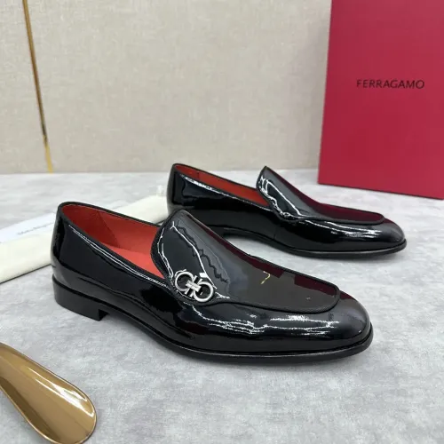 Cheap Salvatore Ferragamo Leather Shoes For Men #1441444, $$170.00 USD On Salvatore Ferragamo Leather Shoes