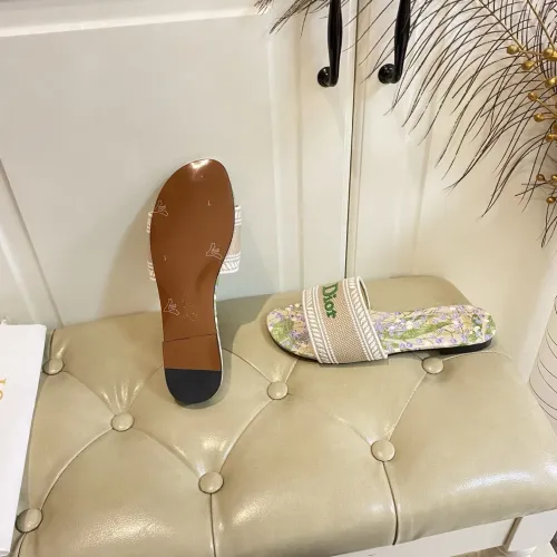 Replica Christian Dior Slippers For Women #1441495 $96.00 USD for Wholesale