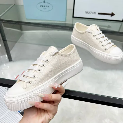 Replica Prada Casual Shoes For Women #1441534 $85.00 USD for Wholesale