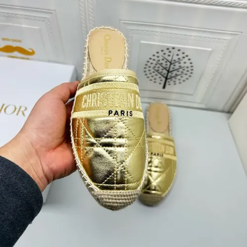 Replica Christian Dior Slippers For Women #1441543 $80.00 USD for Wholesale
