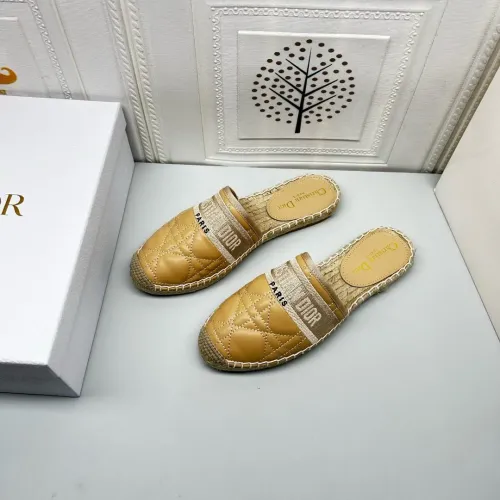 Replica Christian Dior Slippers For Women #1441544 $80.00 USD for Wholesale