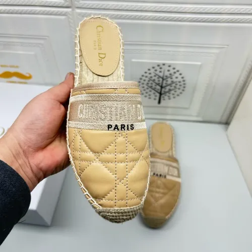 Replica Christian Dior Slippers For Women #1441544 $80.00 USD for Wholesale