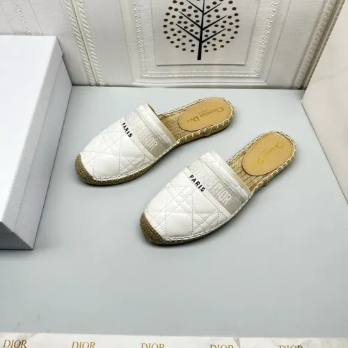 Replica Christian Dior Slippers For Women #1441546 $80.00 USD for Wholesale