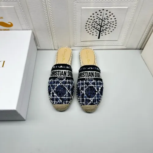Replica Christian Dior Slippers For Women #1441550 $80.00 USD for Wholesale