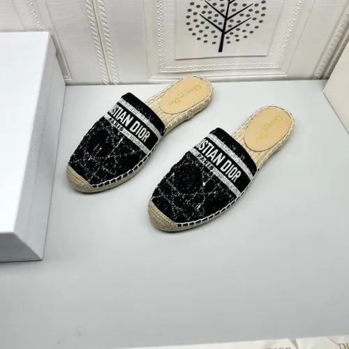 Replica Christian Dior Slippers For Women #1441551 $80.00 USD for Wholesale