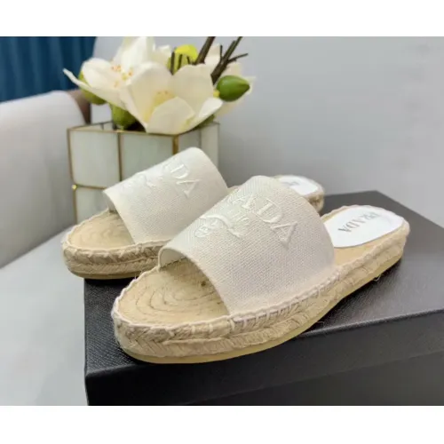 Replica Prada Slippers For Women #1441552 $80.00 USD for Wholesale