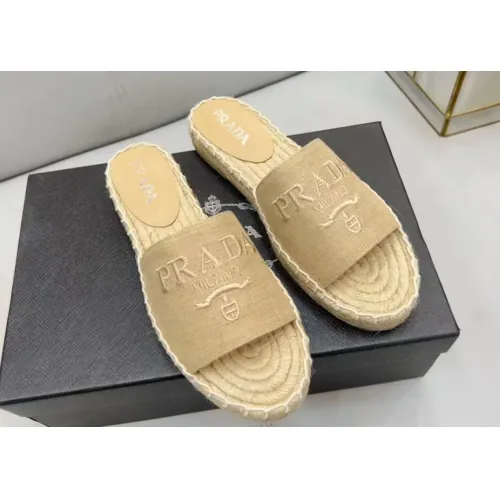 Replica Prada Slippers For Women #1441555 $80.00 USD for Wholesale