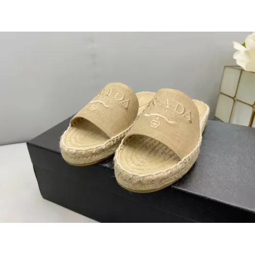 Replica Prada Slippers For Women #1441555 $80.00 USD for Wholesale