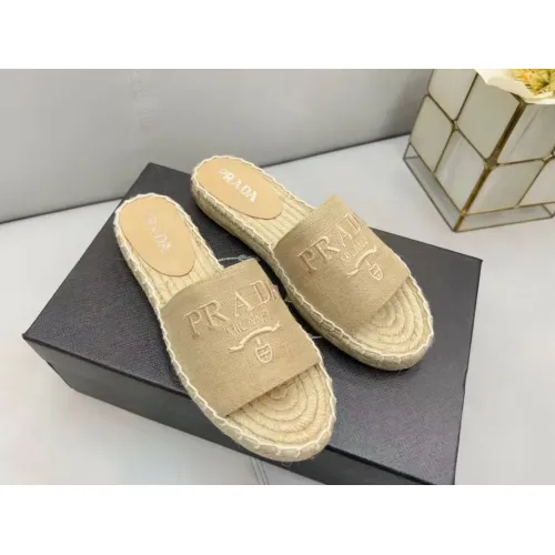 Replica Prada Slippers For Women #1441555 $80.00 USD for Wholesale