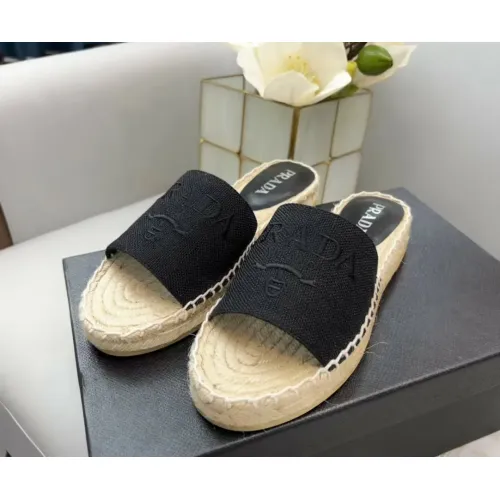 Replica Prada Slippers For Women #1441556 $80.00 USD for Wholesale