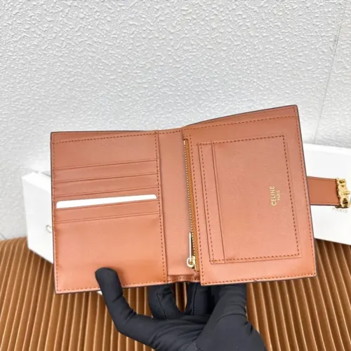 Replica Celine Wallets For Women #1441658 $42.00 USD for Wholesale